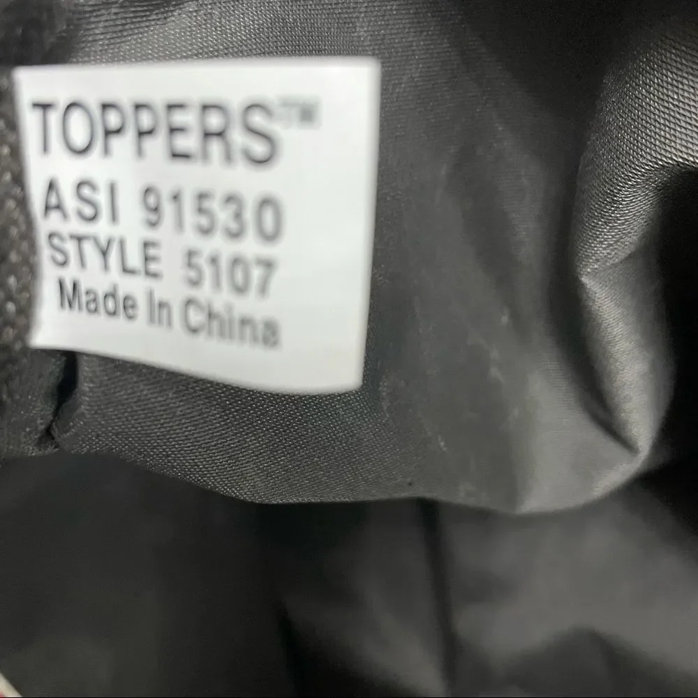 Toppers Bridesmaid Michelle Black Red and White Tote Bag